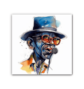 Lyrical Laughter Caricature Canvas Art - Beyond T-shirts